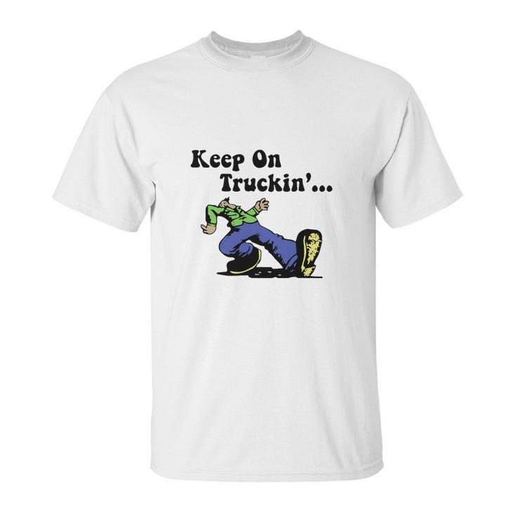 Vintage Keep On Truckin 1970S Unisex T-Shirt