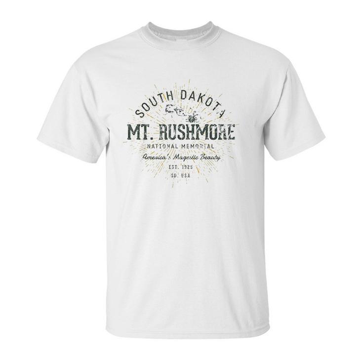 Vintage Mount Rushmore National Memory Unisex T-Shirt