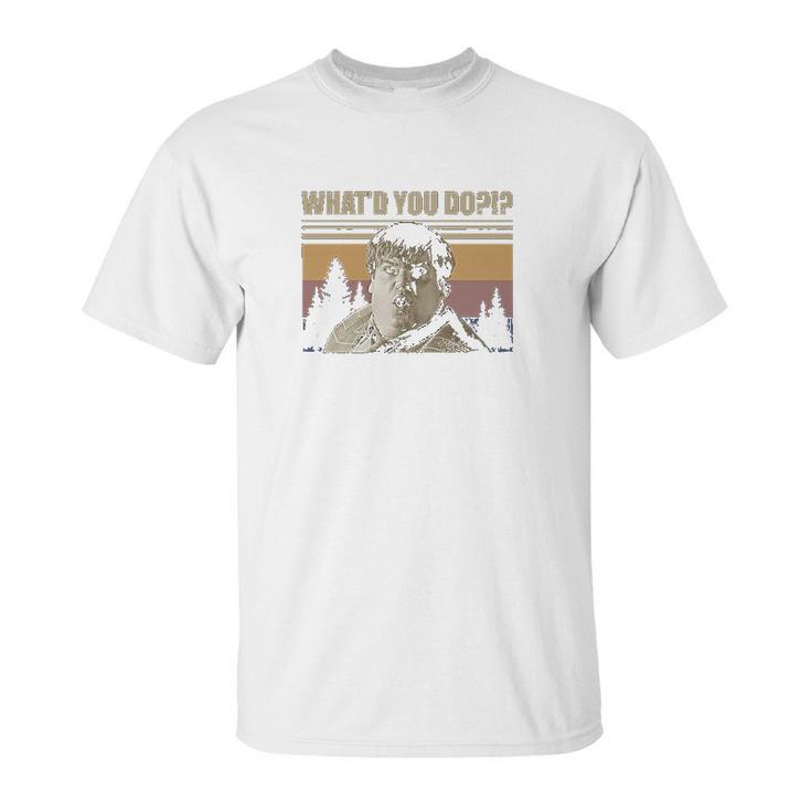 Whatd You Do Chris Farley Vintage Unisex T-Shirt