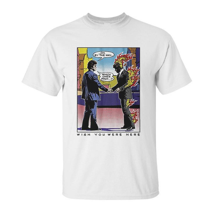 Wywh Pop Art Burning Man Unisex T-Shirt