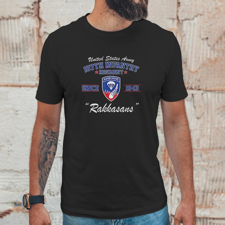 187Th Infantry Regiment Rakkasans Unisex T-Shirt Gifts for Him