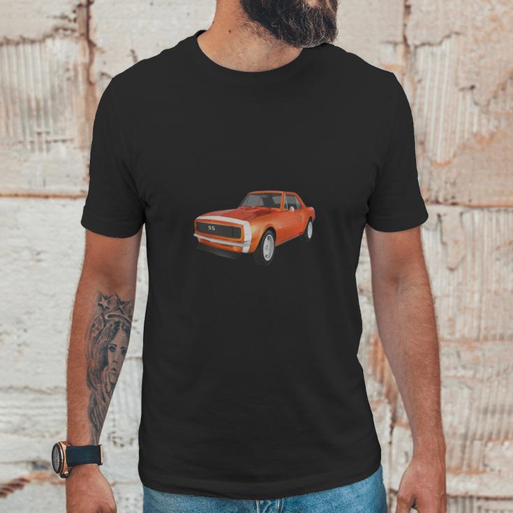 1967 Camaro Ss Button 1 Unisex T-Shirt Gifts for Him