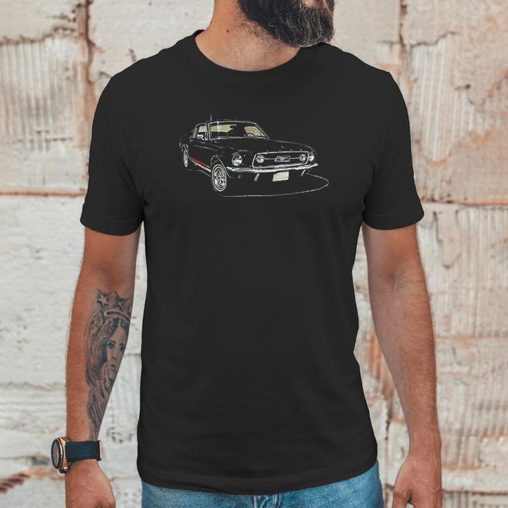 1967 Fastback Ford Mustang Unisex T-Shirt Gifts for Him