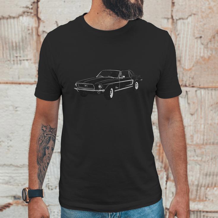 1968 Ford Mustang Coupe Unisex T-Shirt Gifts for Him