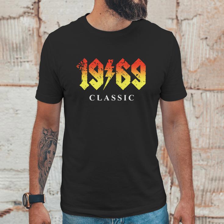 1969 Ac Dc Classic Birthday Rock And Legend Unisex T-Shirt Gifts for Him