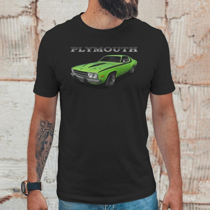 1973 Plymouth Road Runner Green Unisex T-Shirt Gifts for Him