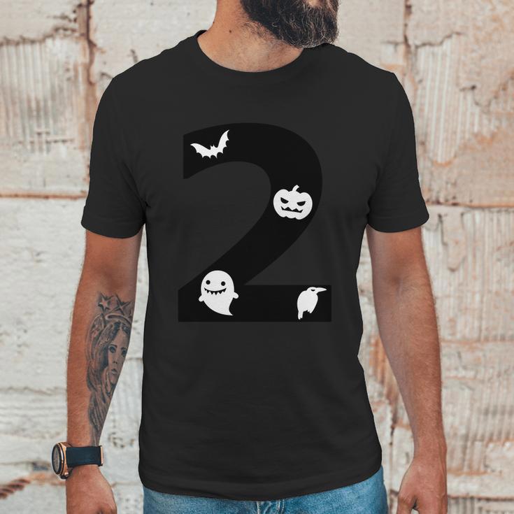 2 Name Charater Dracula Pumpkin Ghost Boo Raven Unisex T-Shirt Gifts for Him