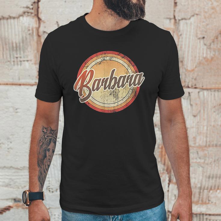 Graphic 365 Name Barbara Vintage Funny Personalized Unisex T-Shirt Gifts for Him