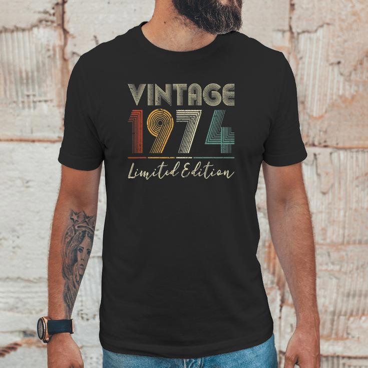 48 Years Old Gifts Vintage 1974 Limited Edition 48Th Birthday Unisex T-Shirt Gifts for Him