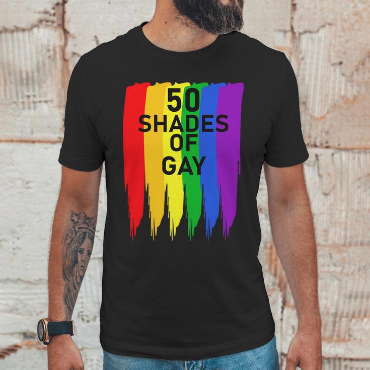 50 Shades Of Gay Unisex T-Shirt Gifts for Him