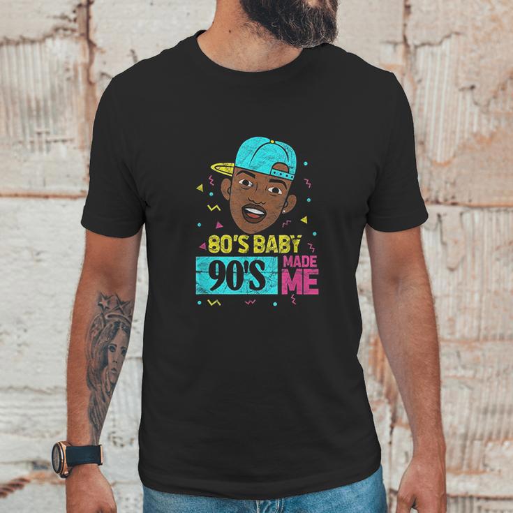 80S Baby 90S Made Me 1980S 1990S Disco Party Retro Vintage Unisex T-Shirt Gifts for Him