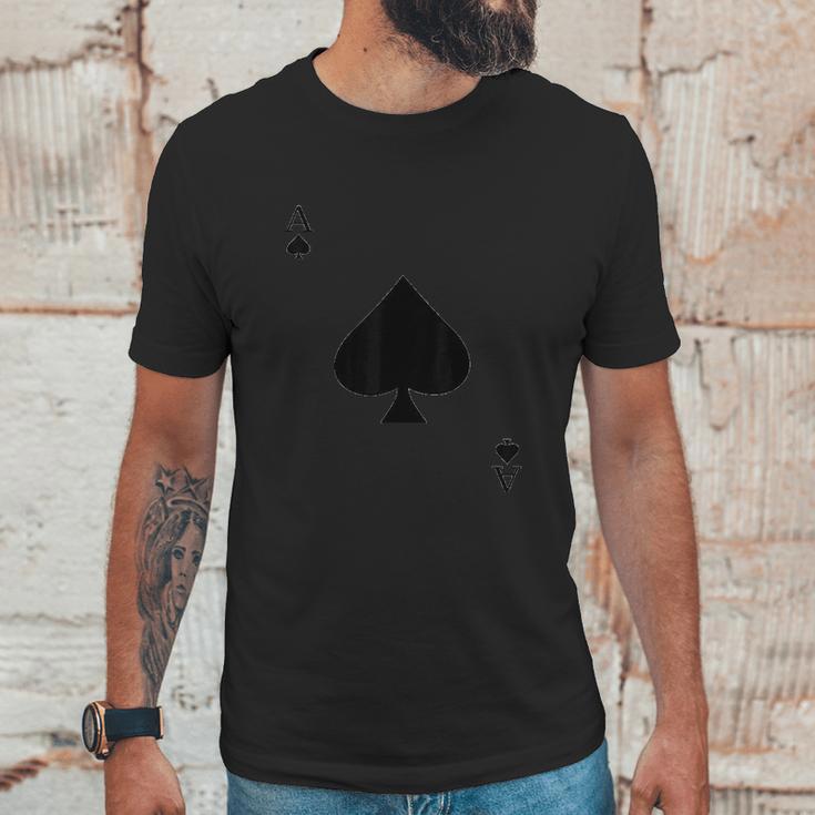 Ace Of Spades Deck Of Cards Halloween Costume Unisex T-Shirt Gifts for Him