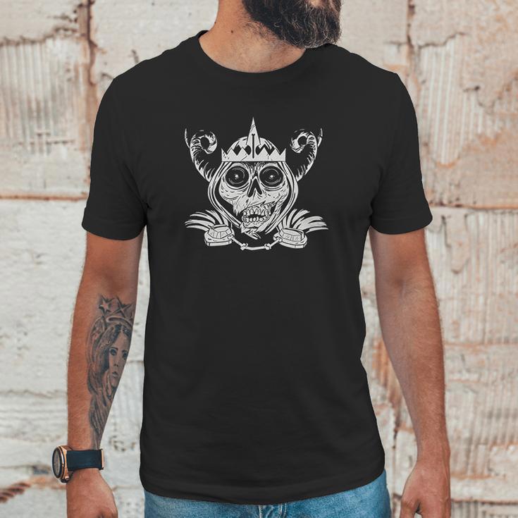 Adventure Time Skull Face Cartoon Network Unisex T-Shirt Gifts for Him