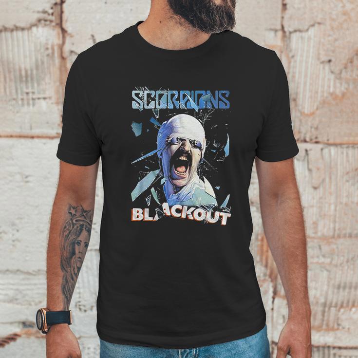 Ae Designs Scorpions Blackout Album Black Unisex T-Shirt Gifts for Him