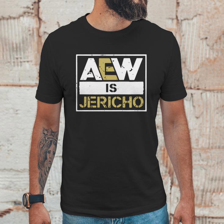 Aew Is Jericho Unisex T-Shirt Gifts for Him