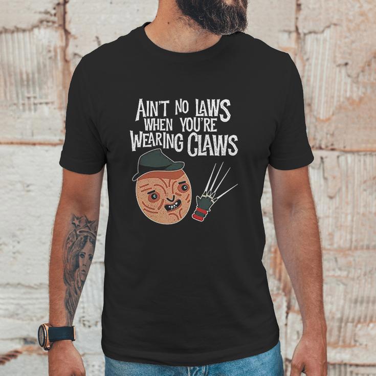 Aint No Laws When Youre Drinking Claws With Claus Unisex T-Shirt Gifts for Him