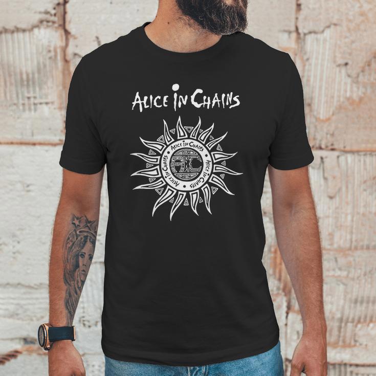 Alice In Chains Sun Logo Tshirt Unisex T-Shirt Gifts for Him