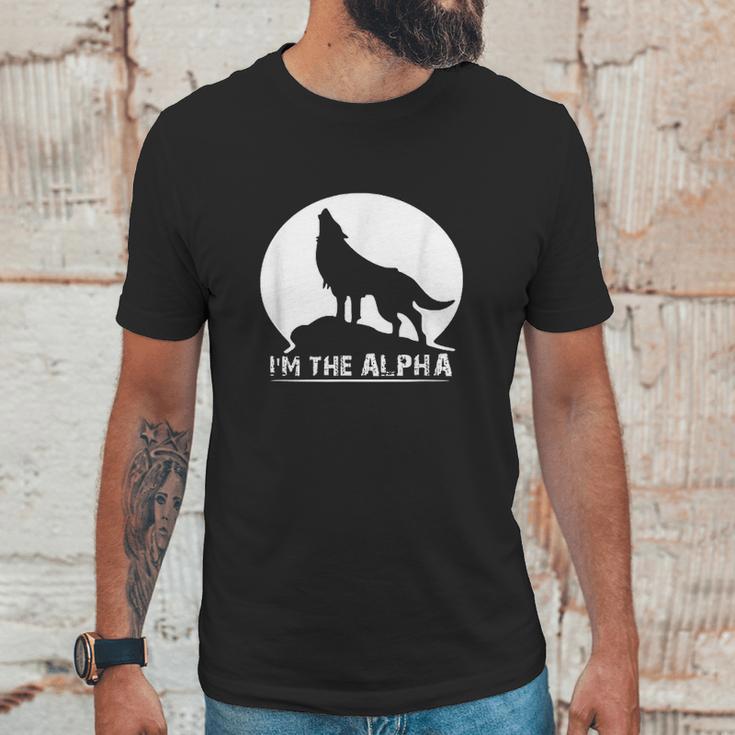 Im The Alpha Wolf Dog Unisex T-Shirt Gifts for Him