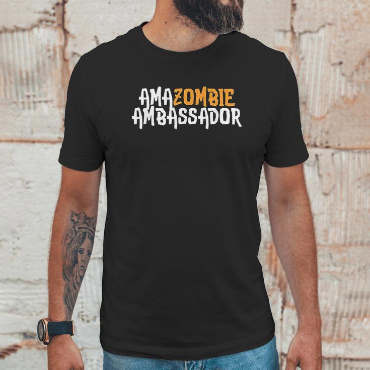 Amazombie Ambassador Employee Warehouse Coworker Swag Gift Unisex T-Shirt Gifts for Him