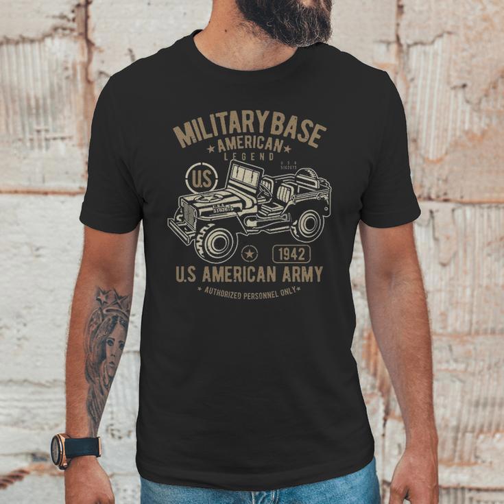 American Army Jeep Unisex T-Shirt Gifts for Him