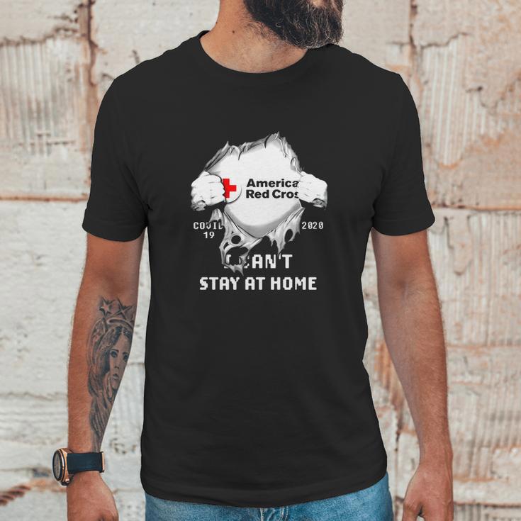 American Red Cross Insides Covid-19 2020 I Can’T Stay At Home Shirtc Unisex T-Shirt Gifts for Him