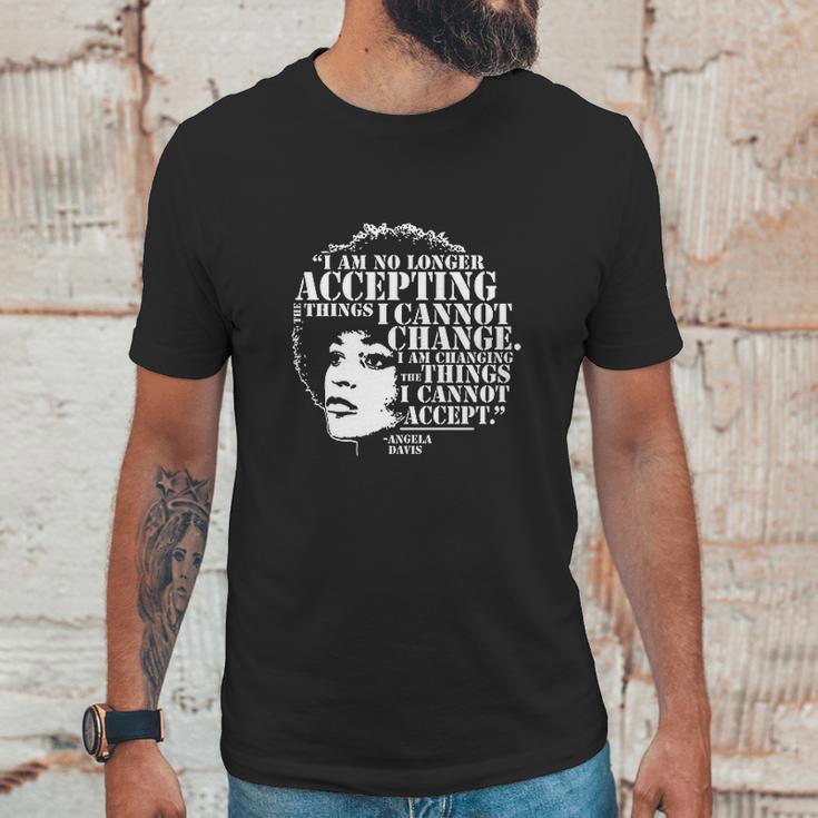 Angela Davis Inspirational Quote Unisex T-Shirt Gifts for Him