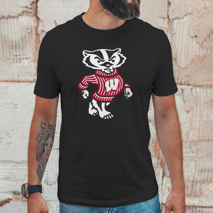 Angry Bucky Badger Unisex T-Shirt Gifts for Him