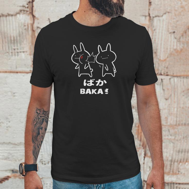 Anime Japanese Baka Rabbit Slap Manga Tee Gift Funny Unisex T-Shirt Gifts for Him