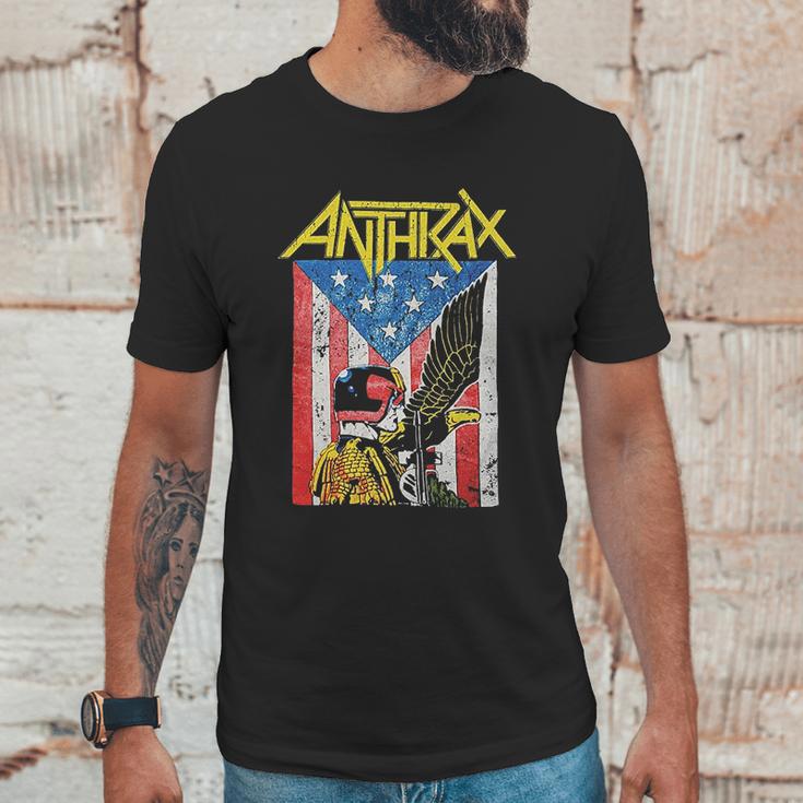 Anthrax Mens Dredd Eagle Unisex T-Shirt Gifts for Him