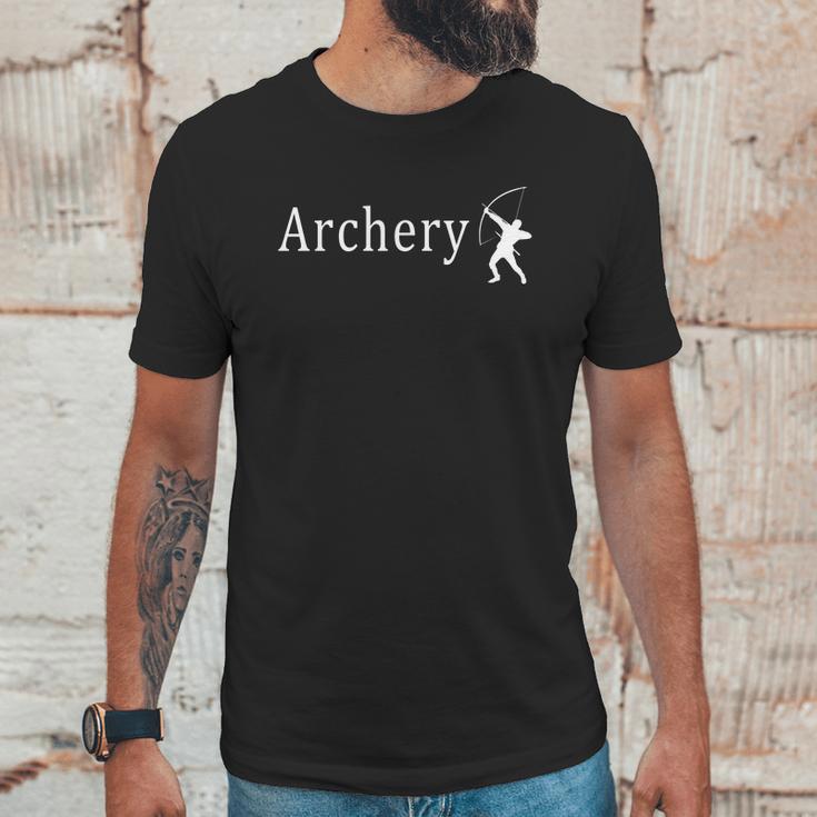 Archery Funny Logo Unisex T-Shirt Gifts for Him