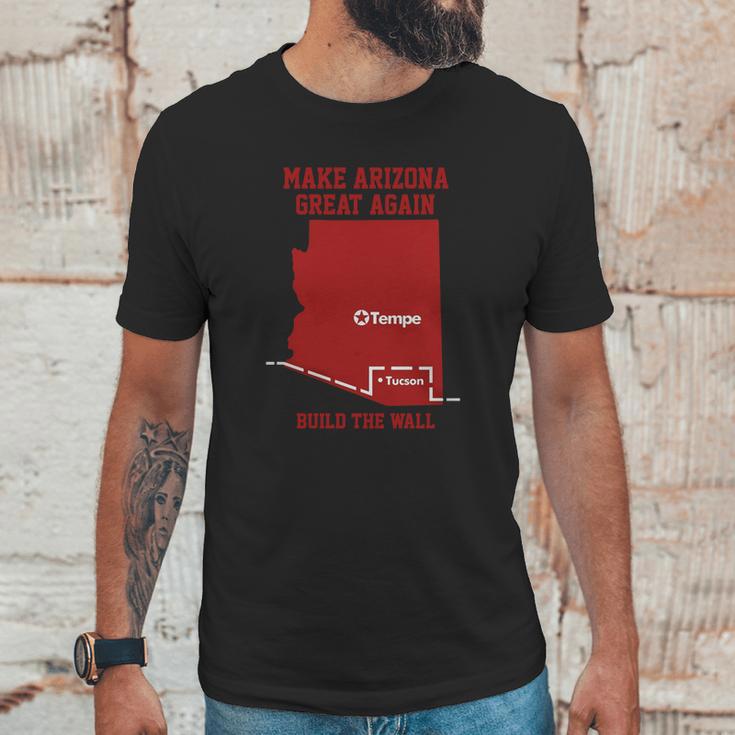 Make Arizona Great Again Build The Wall Unisex T-Shirt Gifts for Him