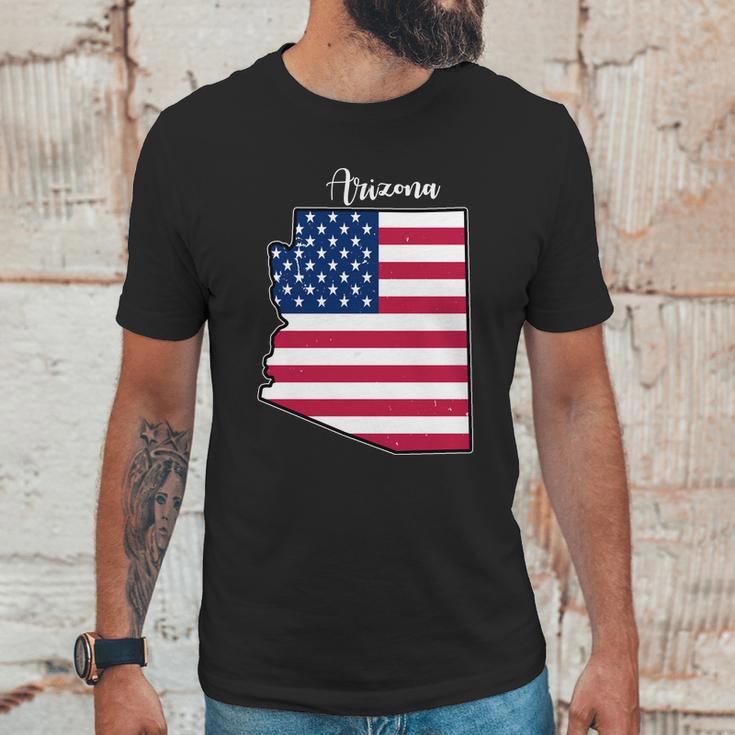 Arizona United States Map Unisex T-Shirt Gifts for Him