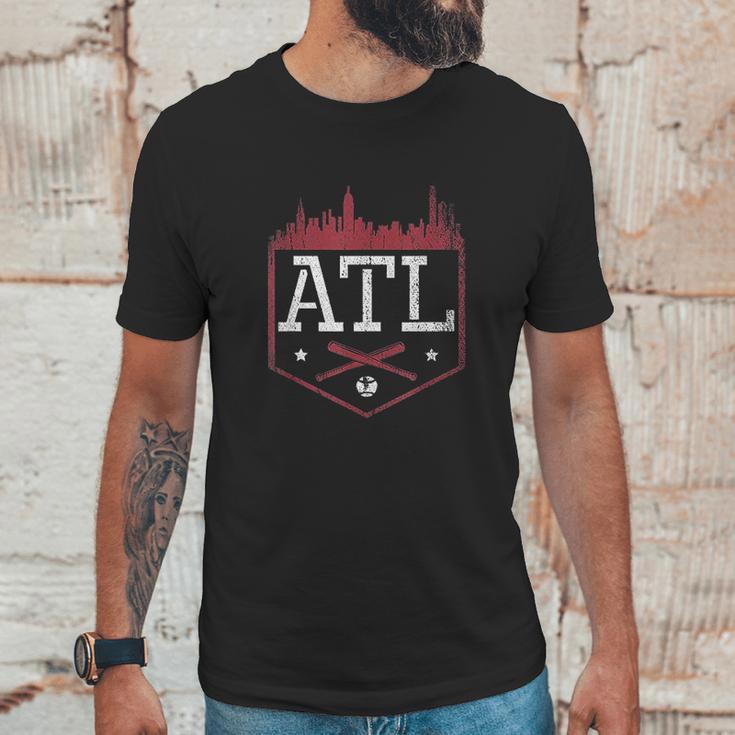 Atlanta Baseball Atl Vintage Georgia Brave Gift Unisex T-Shirt Gifts for Him