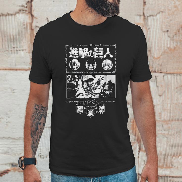 Attack On Titan Ornate Collage Unisex T-Shirt Gifts for Him