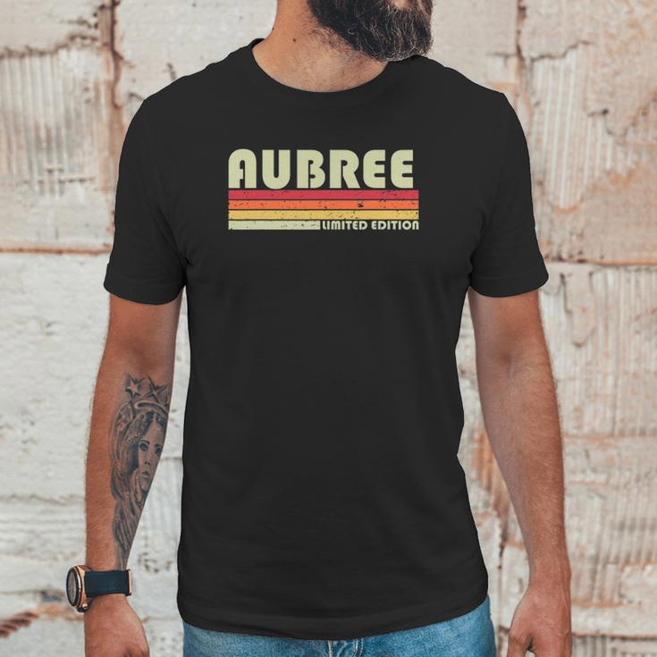 Aubree Gift Name Personalized Retro Vintage 80S 90S Unisex T-Shirt Gifts for Him