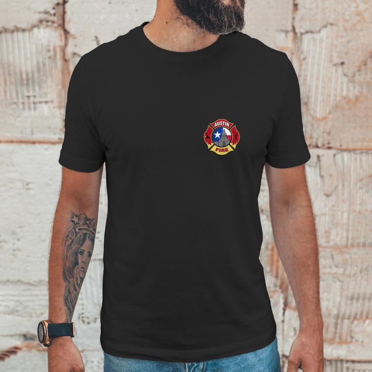 Austin Firefighter Unisex T-Shirt Gifts for Him