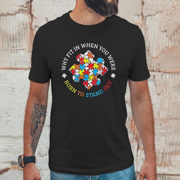 Autism Awareness Month Puzzle Aspergers Autistic Pride Gift Unisex T-Shirt Gifts for Him