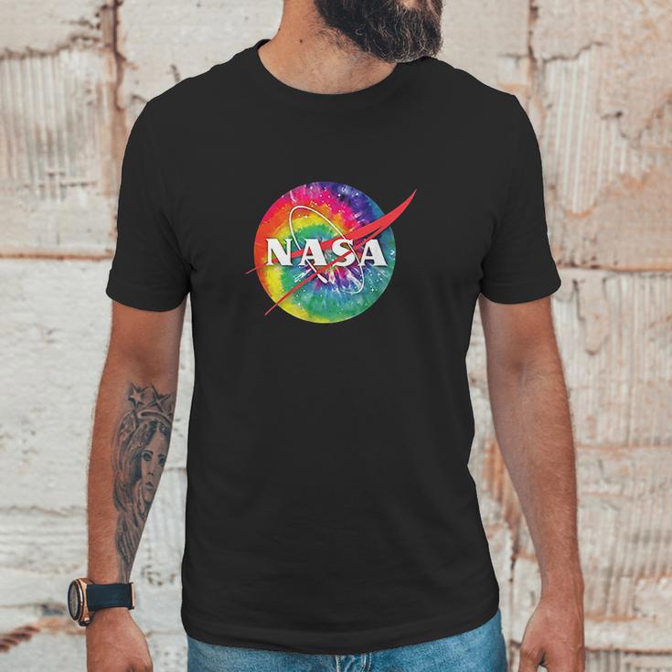 Awesome Tie Dye Nasa Hippie Nasa Gift Idea Unisex T-Shirt Gifts for Him