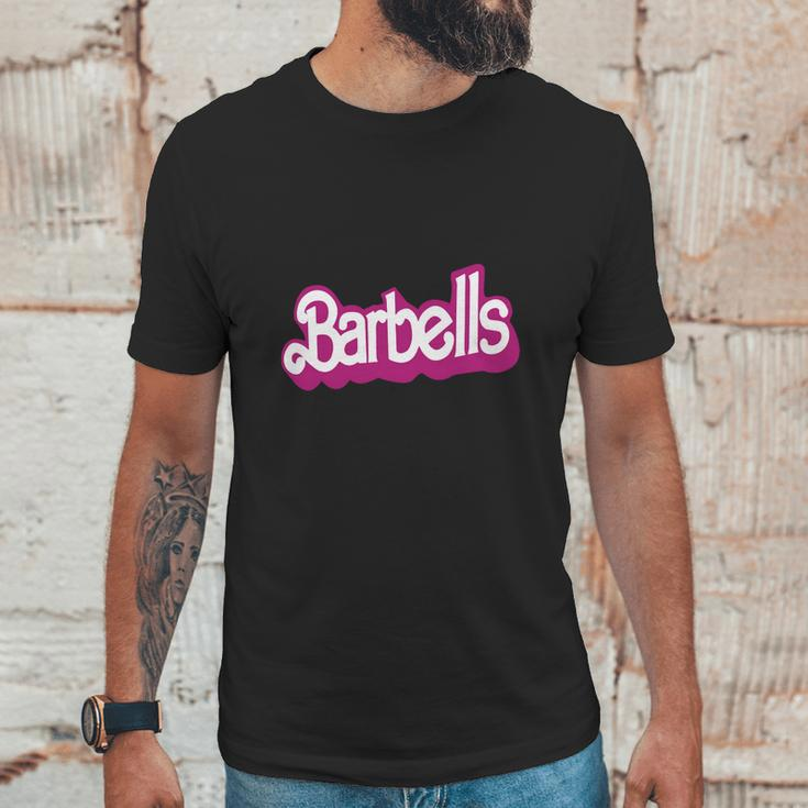 Barbell Barbie Unisex T-Shirt Gifts for Him
