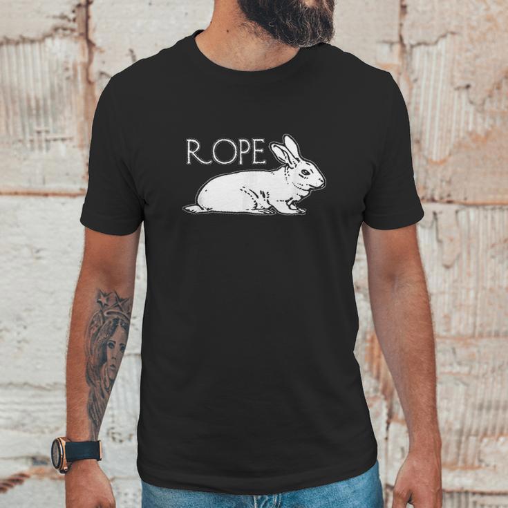 Bdsm Rope Bunny Tied Up Kinkster Dom Sub Rigger Fetish Unisex T-Shirt Gifts for Him