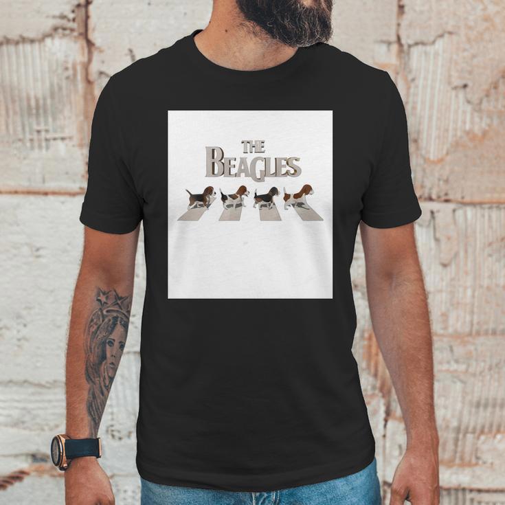 The Beagles Dog Abbey Road Unisex T-Shirt Gifts for Him