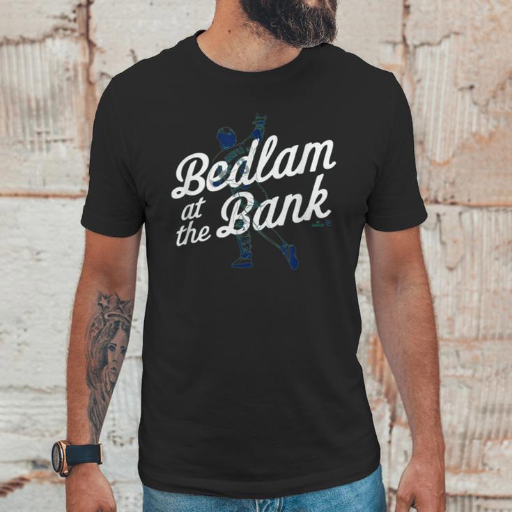 Bedlam At The Bank Unisex T-Shirt Gifts for Him