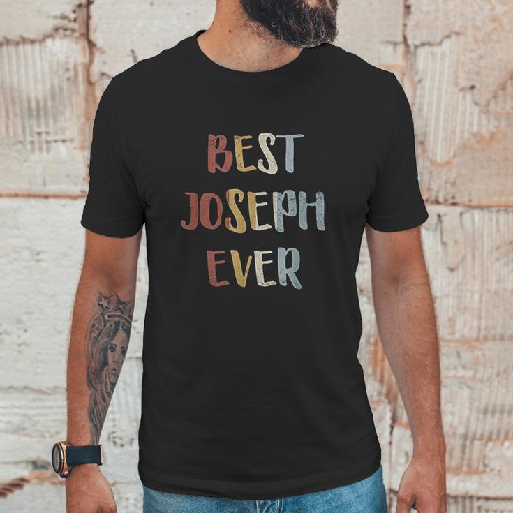 Best Joseph Ever Retro Vintage First Name Gift Unisex T-Shirt Gifts for Him