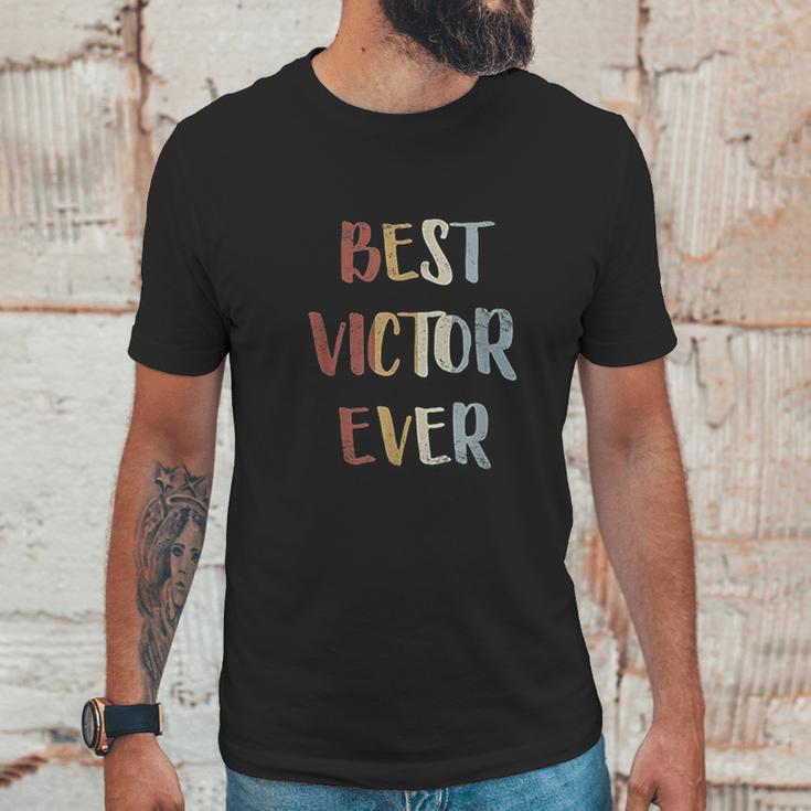 Best Victor Ever Retro Vintage Gift Unisex T-Shirt Gifts for Him