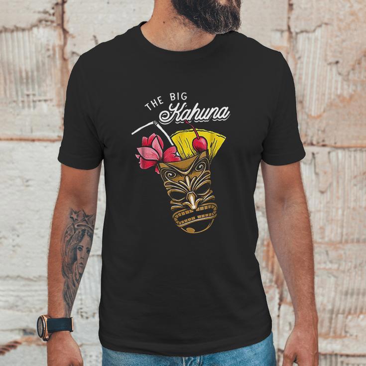 The Big Kahuna Tiki Drink Hawaii Luau Vacation Unisex T-Shirt Gifts for Him