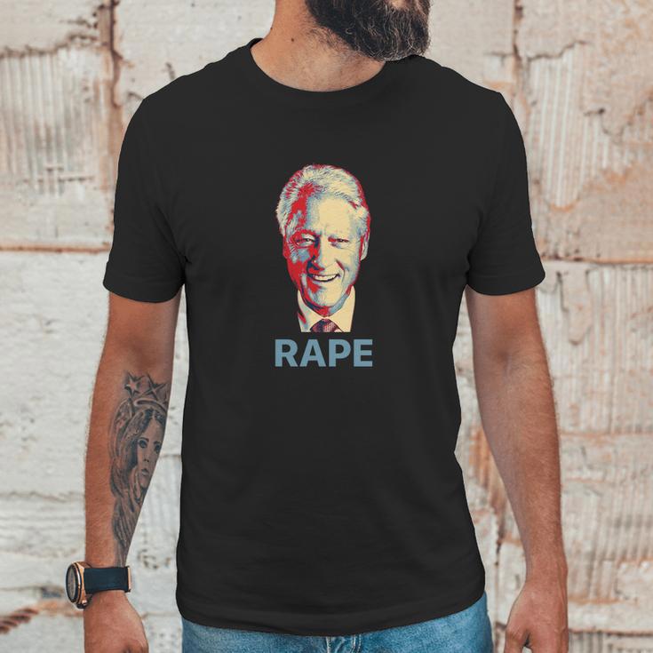 Bill Clinton Rape Roger Stone Unisex T-Shirt Gifts for Him