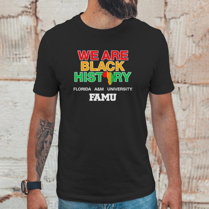 We Are Black History Florida A&M University Unisex T-Shirt Gifts for Him