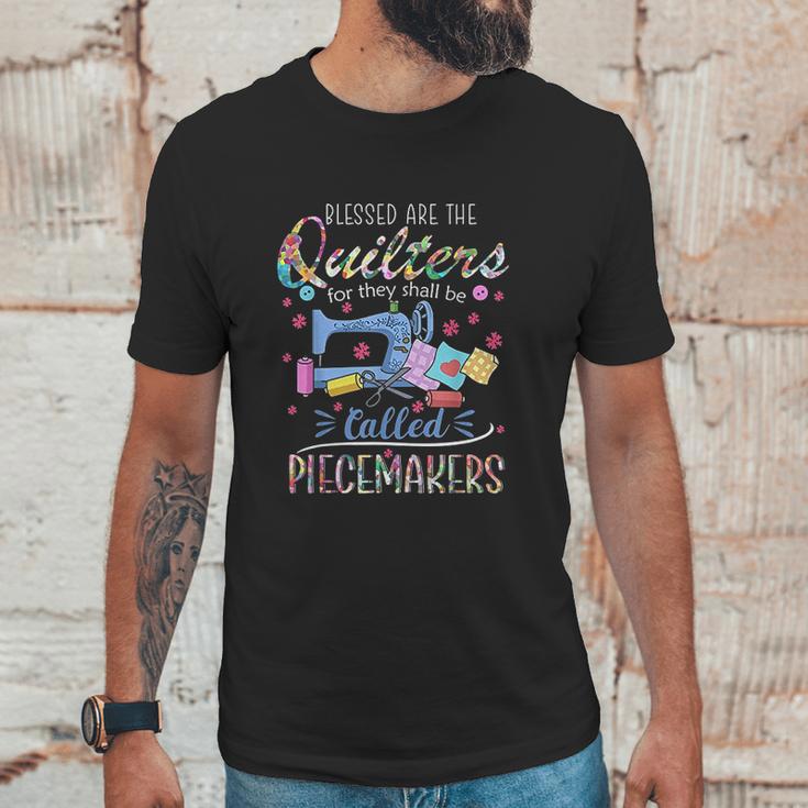 Blessed Are Piecemakers Unisex T-Shirt Gifts for Him