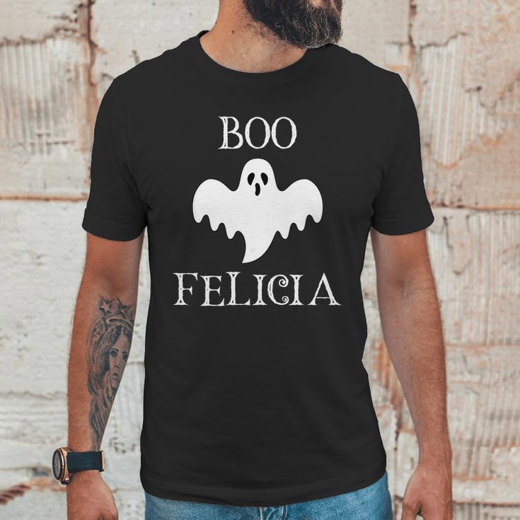 Boo Felicia Funny Halloween Unisex T-Shirt Gifts for Him