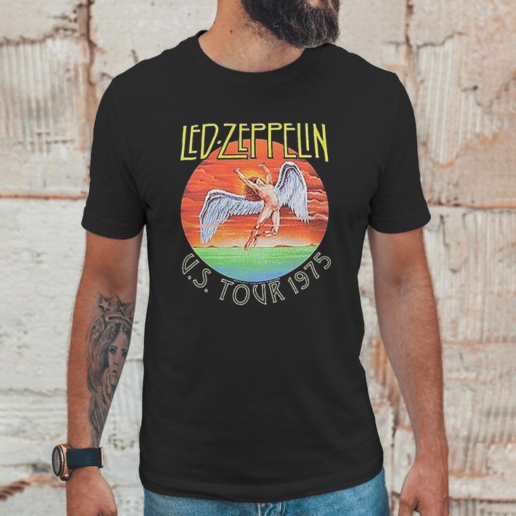 Bravado Led Zeppelin Usa Concert Tour 1975 Unisex T-Shirt Gifts for Him